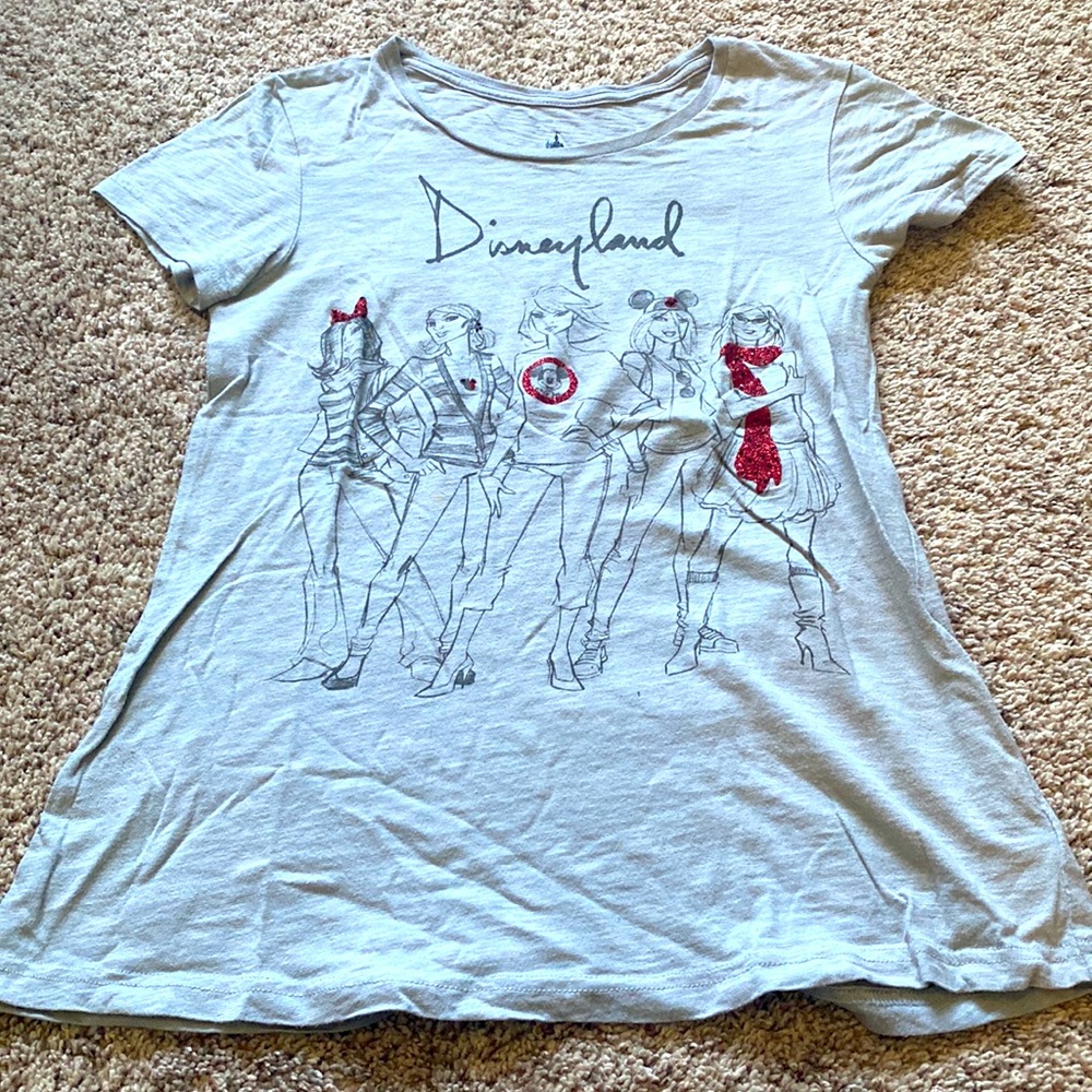 Disneyland California Fashion Sketch T-Shirt xsmall